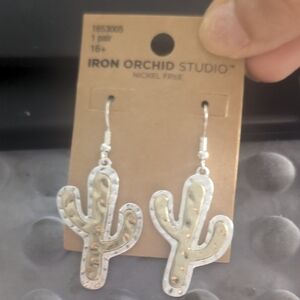 Iron Orchid Studio Cactus Earrings​